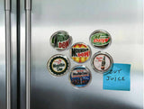 Mountain Mt. Dew Soda Pop Drink Magnet Set of 6 Big Fridge Locker Desk Magnets
