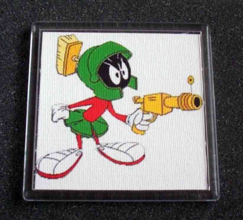 Marvin the Martian Coaster 4 X 4 inches