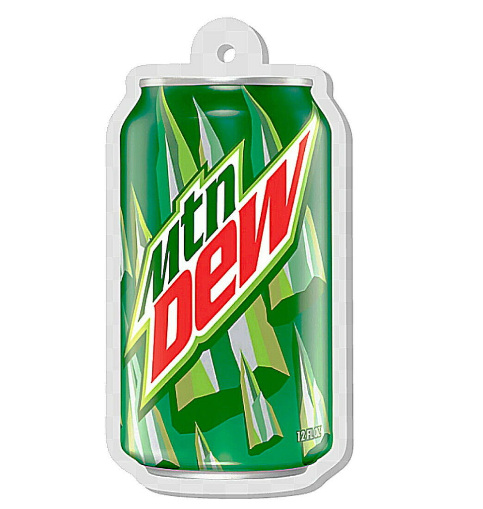 RARE Mini Mountain Mt. Dew Soda Pop Drink Holiday Christmas Tree Ornament