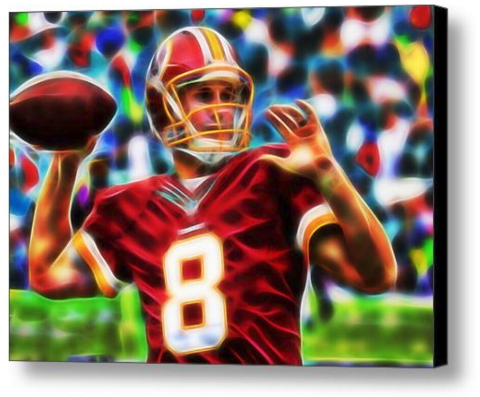 Framed Magical Washington Redskins Kirk Cousins 9X11 Art Print Limited Edition