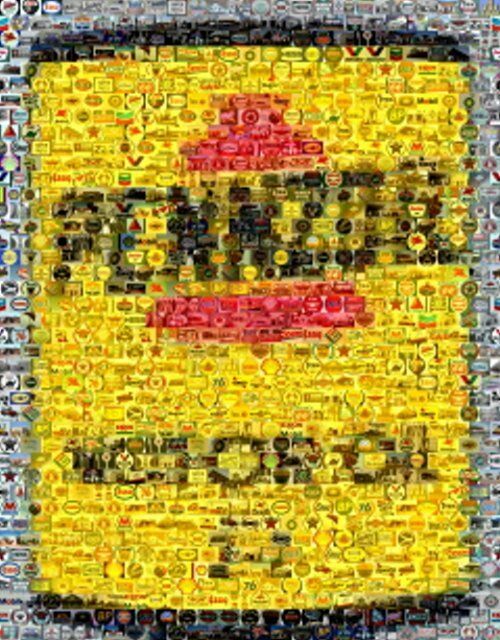 Amazing Pennzoil Gas Oil Montage 1 of only 25 w/COA