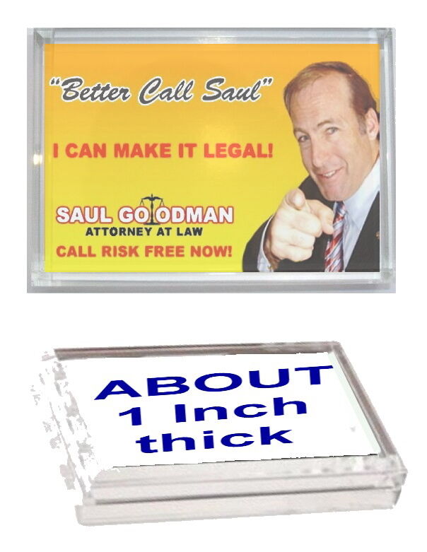 Better Call Saul Goodman Breaking Bad Executive Display Desk Top Paperweight