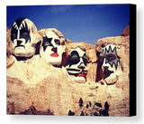 KISS Army Music Group Mt Rushmore Parody Framed Jumbo 8.5X11 Full Color Print