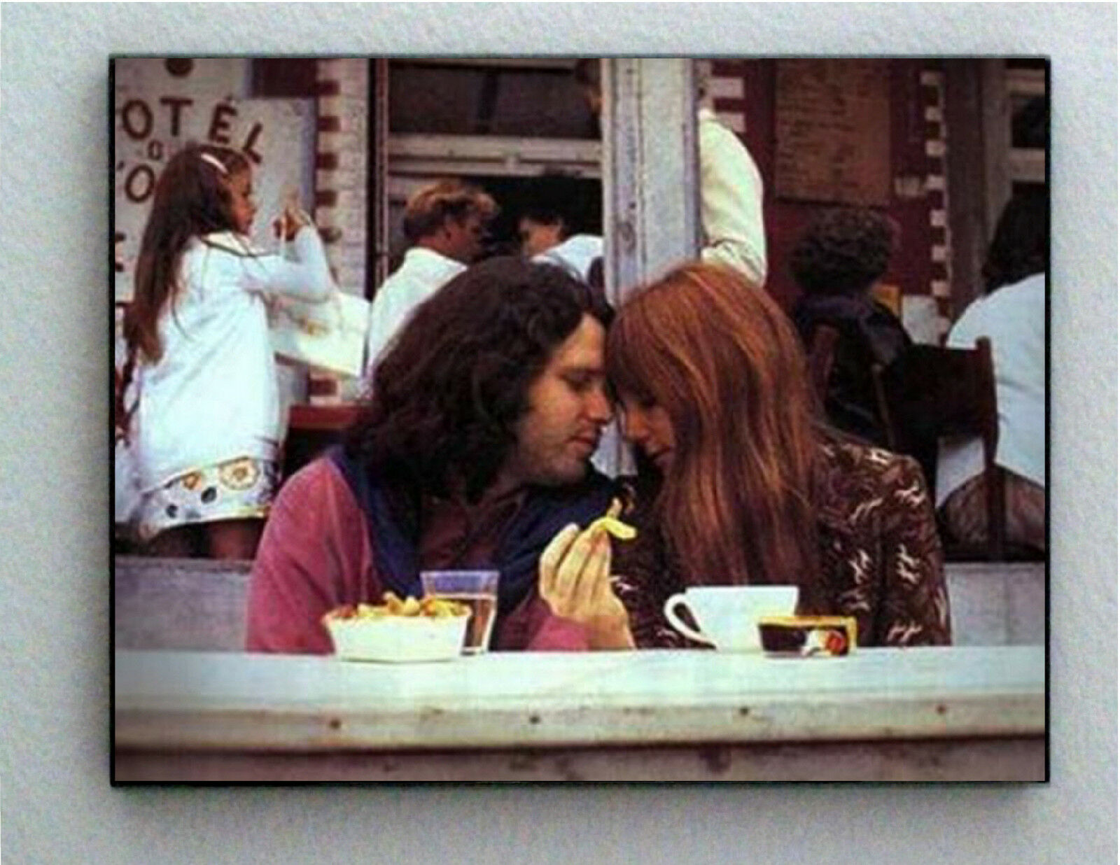 Rare Framed Last photo of The Doors Jim Morrison. Jumbo Giclée Print