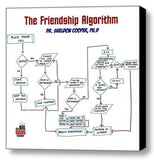 The Big Bang Theory Framed Sheldon Cooper Friendship Algorithym