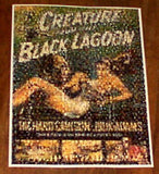 The Creature from the Black Lagoon Movie Poster montage