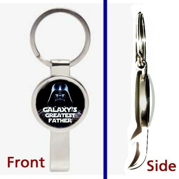Star Wars Darth Vader Galaxy's Greatest Best Father Dad Keychain bottle opener