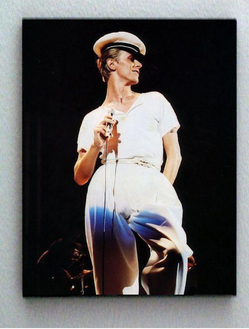 Rare Framed David Bowie in Sailor Suit Vintage Photo. Jumbo Giclée Print