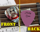 Harley Quinn Set of 3 premium Promo Guitar Pick Pic