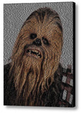 Chewbacca Wookiee Star Wars Terms Mosaic AMAZING Framed 9X11 Limited Edition Art