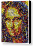 Mona Lisa Emoticon EMOJI Mosaic AMAZNG Framed 9X11 Limited Edition Pop Art w/COA