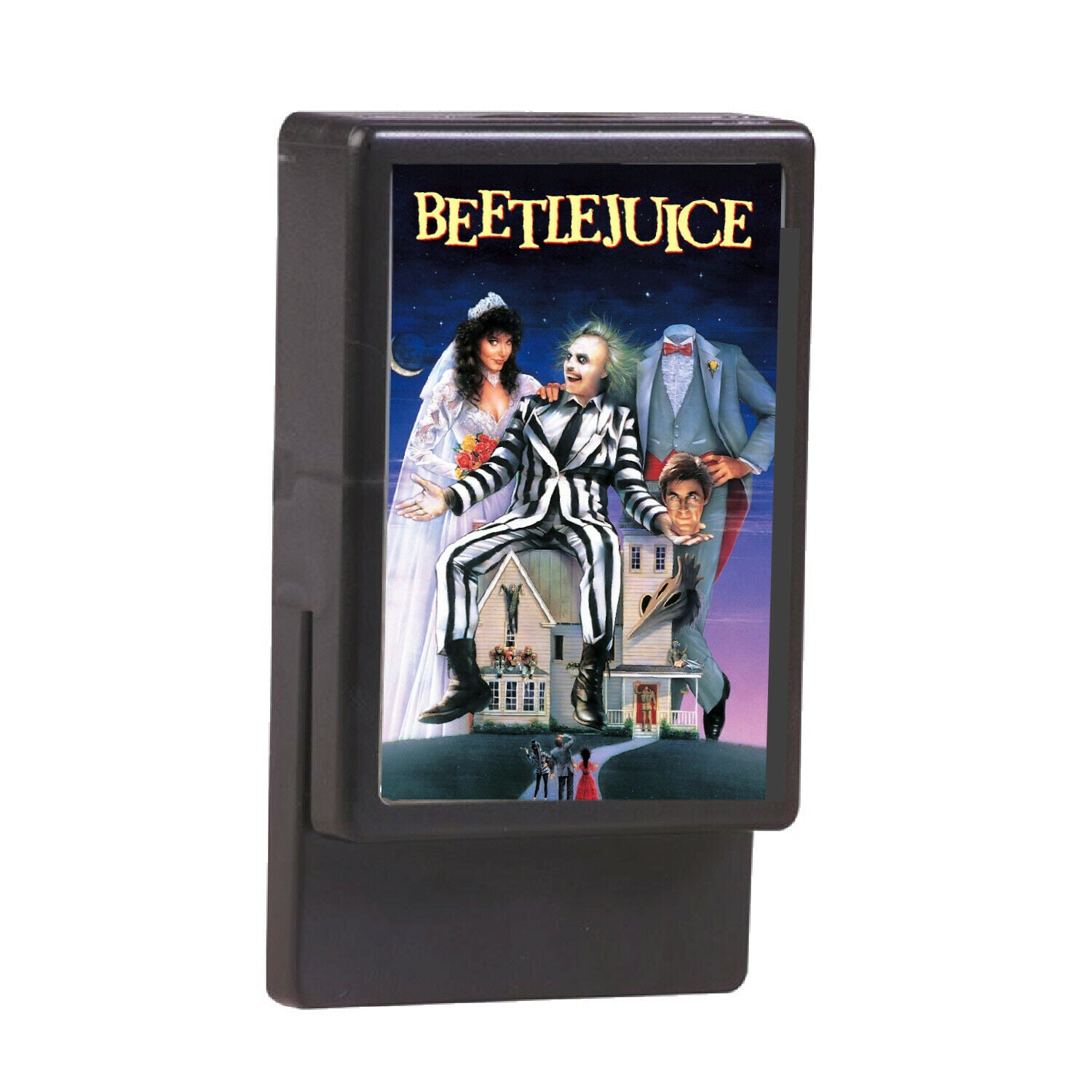 Beetlejuice Mini Poster Magnetic Display Clip Big 4 inches