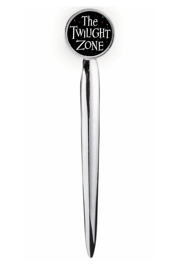 The Twilight Zone Letter Opener Metal Silver Tone Executive Knife