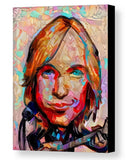 Framed Abstract Tom Petty Caricature 8.5 X 11 Art Print Limited Edition w/signed COA