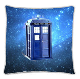 Dr. Doctor Who Tardis 18 X 18 inch two sided image throw pillow , pillow - Final Score Products, Final Score Products
 - 1