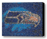 Seattle Seahawks logo NFL button Mosaic INCREDIBLE , Sports Collectibles - Final Score Products, Final Score Products
 - 1