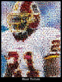 Washington Redskins Sean Taylor Mosaic Print Limited Edition , Posters, Prints & Pictures - Artist Paul Van Scott, Final Score Products
 - 1