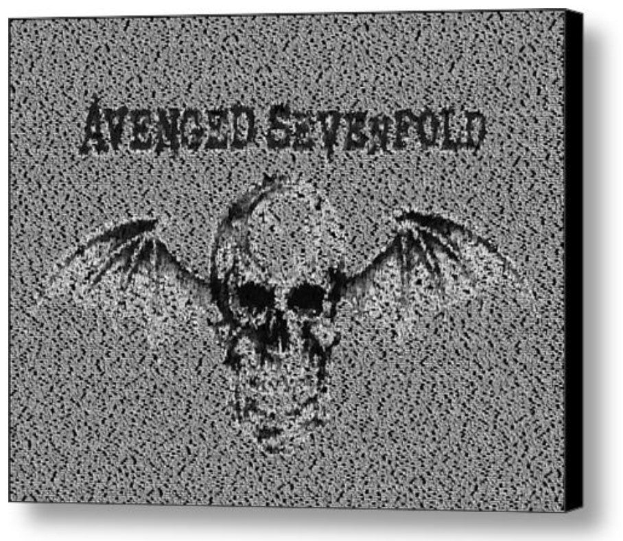 Avenged Sevenfold Song List INCREDIBLE Mosaic Print Limited Edition