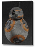 The Force Awakens Star Wars Terms BB-8 Droid Mosaic Print Limited Edition , Posters, Prints & Pictures - Artist Paul Van Scott, Final Score Products
 - 1