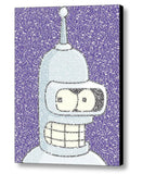 Futurama Bender Quotes Mosaic INCREDIBLE Framed or unframed Limited Edition Art Print , Posters, Prints & Pictures - Artist Paul Van Scott, Final Score Products
 - 1