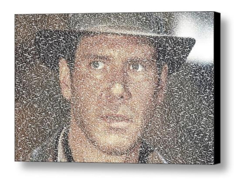 Harrison Ford Indiana Jones Quotes Mosaic INCREDIBLE , Movie Memorabilia - Final Score Products, Final Score Products
 - 1