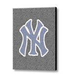 24 X 36 New York Yankees Lou Gehrig Speech Word Mosaic , Baseball-MLB - Artist Paul Van Scott, Final Score Products
 - 2