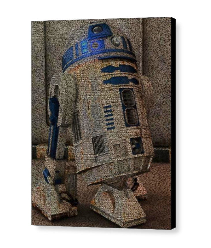 Star Wars R2D2 Language Text Quotes Mosaic INCREDIBLE