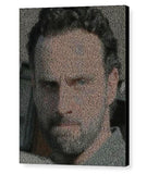 Amazing The Walking Dead Rick Grimes Quotes Mosaic INCREDIBLE , Sports Collectibles - Final Score Products, Final Score Products
 - 1