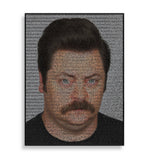 Ron Swanson Parks and Recreation Quotes Mosaic INCREDIBLE , TV Memorabilia - Final Score Products, Final Score Products
 - 1