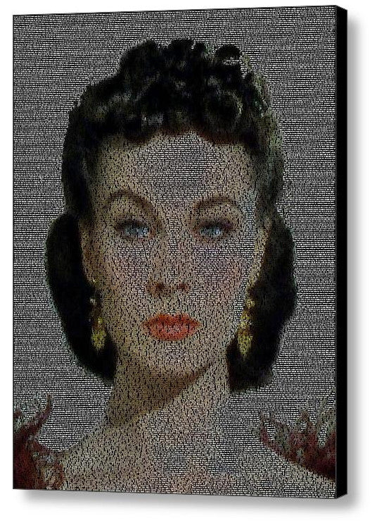 Scarlett O'Hara Gone With The Wind Quotes Mosaic INCREDIBLE